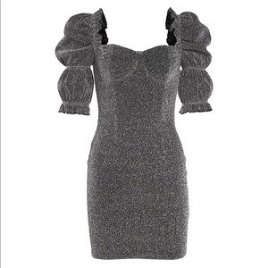 Zemeta (dolls kill) champagne sparkly dress